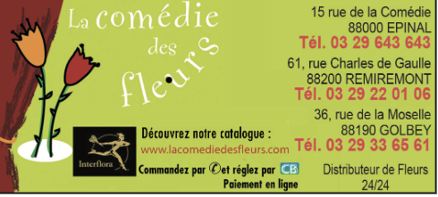 BAT comedie fleurs